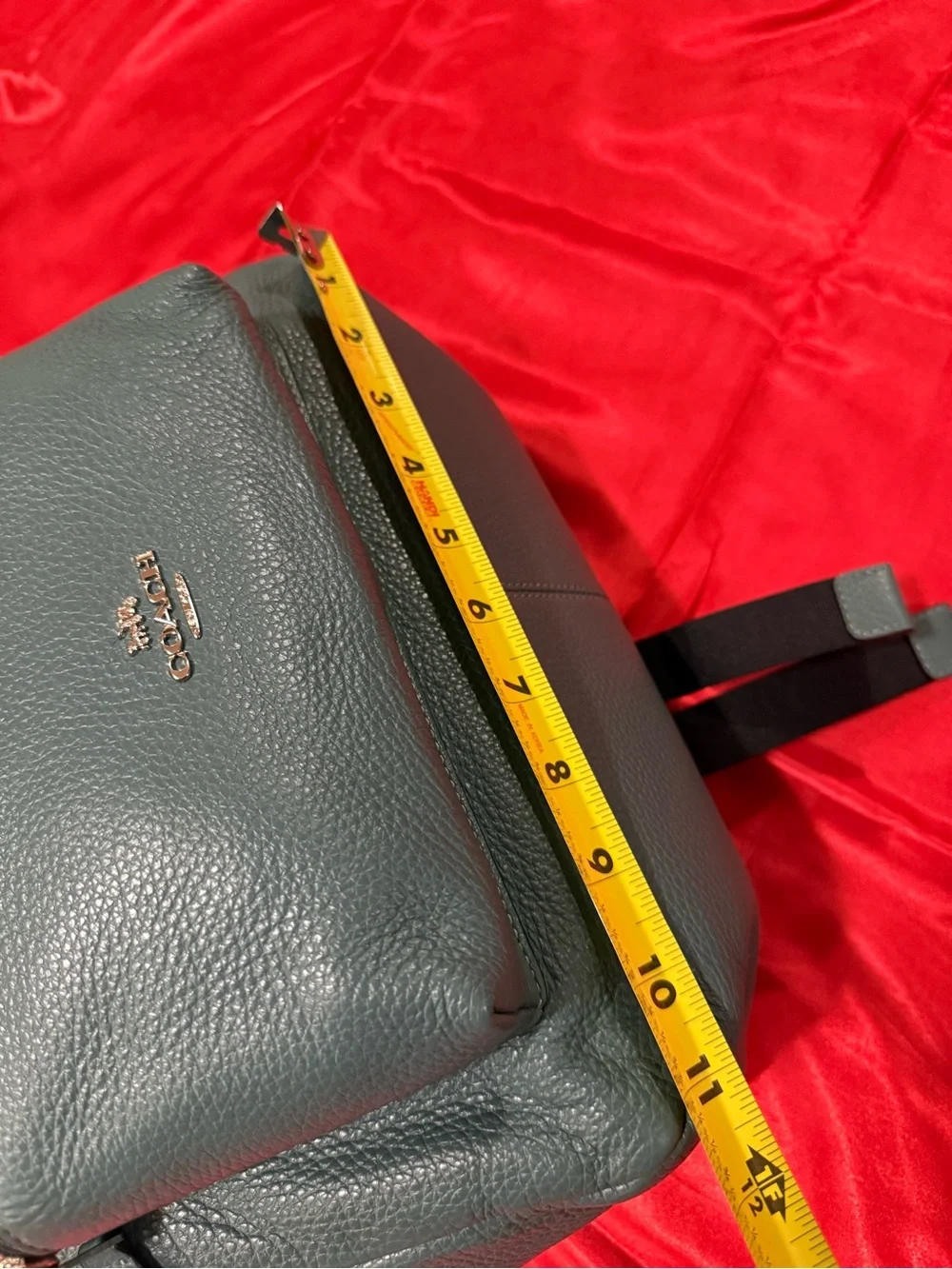 WOW POSHMARK - Authentic NWT Coach Pebbled Leather Turquoise Backpack